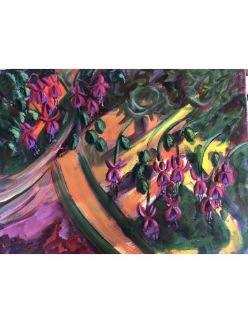Abstract Fuchsias
