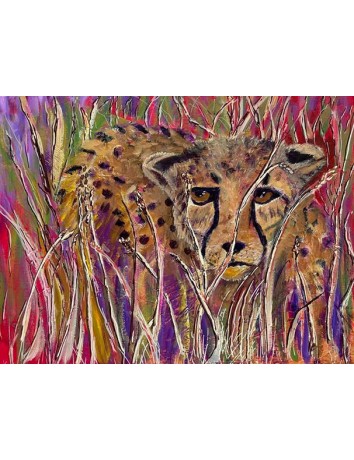 Cheetah in Grass